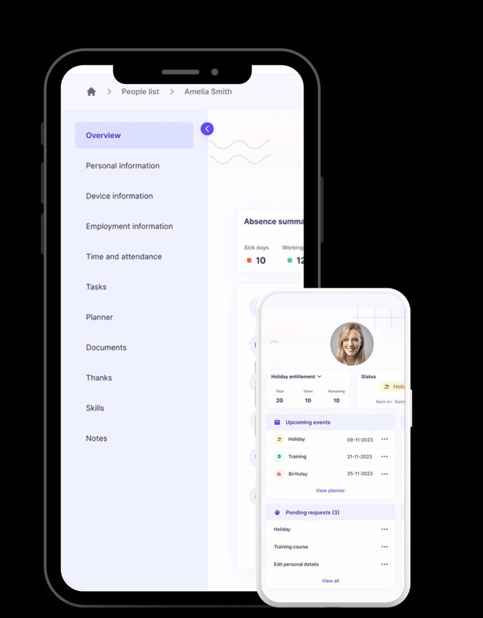 AccSoft HR on Mobile