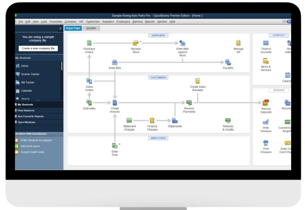 QuickBooks Features